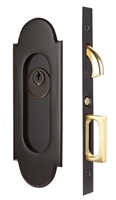 Emtek #8 Keyed Pocket Door Lock